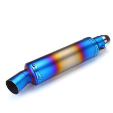 Nuovo silenziatore posteriore per moto 51mm in acciaio inossidabile universale