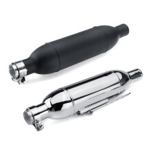 Nuovo scarico modificato per moto, tubo silenziatore a doppia fila, tipo corto con contropressione, interfaccia a quattro usi per Harley.