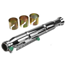 Nieuwe Retro Vintage Motorfiets Uitlaatpijp Demper Silencer Tip Achterbuis Voor Bobber Cafe Racer Universeel