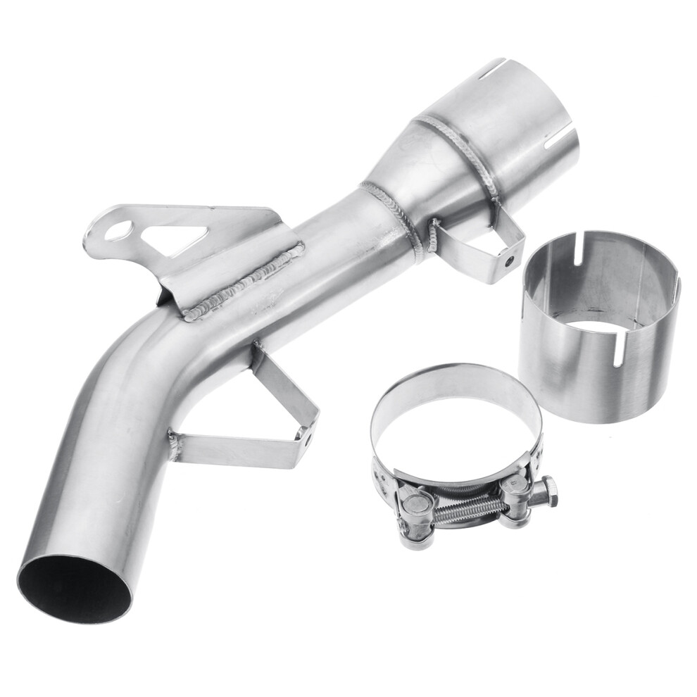 New Motorcycle Exhaust Middle Link Pipe For Kawasaki Z900 Z900 2017- 2019 762179096160