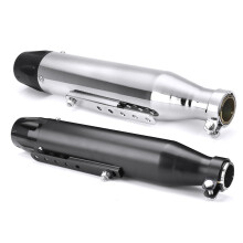 Nuovo silenziatore di scarico modificato universale per moto vintage con ingresso da 38-40 mm