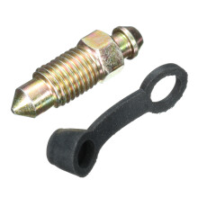 Nieuwe M10 X 1. 25 Mm Remklauw Ontluchtingsschroefnippel Stofkap Voor Motorfiets