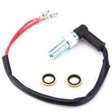 Nieuwe Universele 10 mm X 1. 00 Pitch Motorfiets Hydraulische Remlichtschakelaar Banjo Bout