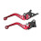 2Pcs Motorcycle Handlebars Brake Clutch Hand Lever Pump Kit Set Assembly 4