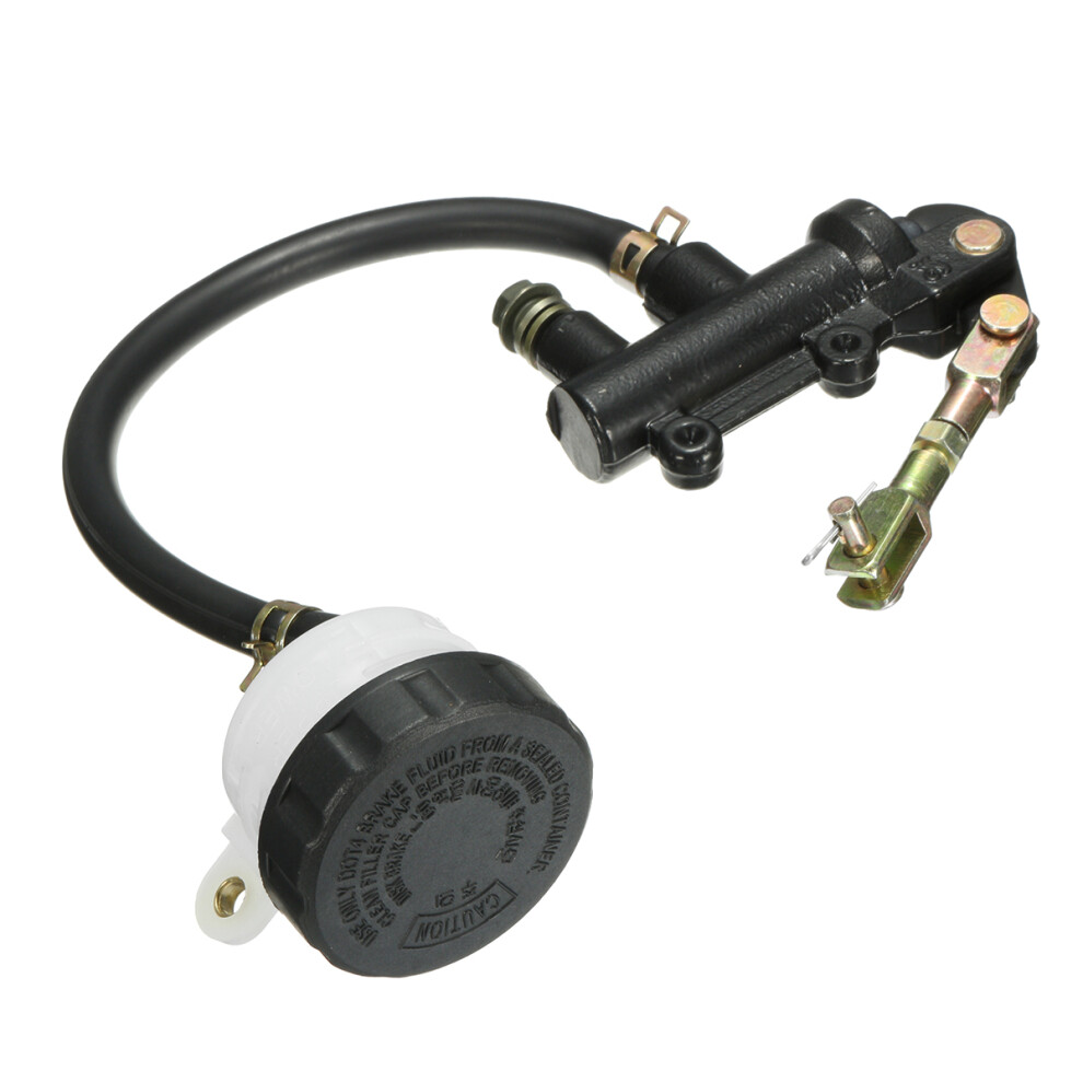 New 14Mm Bore Rear Brake Hydraulic Master Cylinder Motorcycle Pit Dirt Bike Quad Atv Black 762179061540