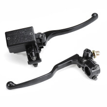 Nieuwe 22 mm 7/8'' Stuur Master Cylinder Hydraulische Rembediening + Koppeling Levier Voorzijde
