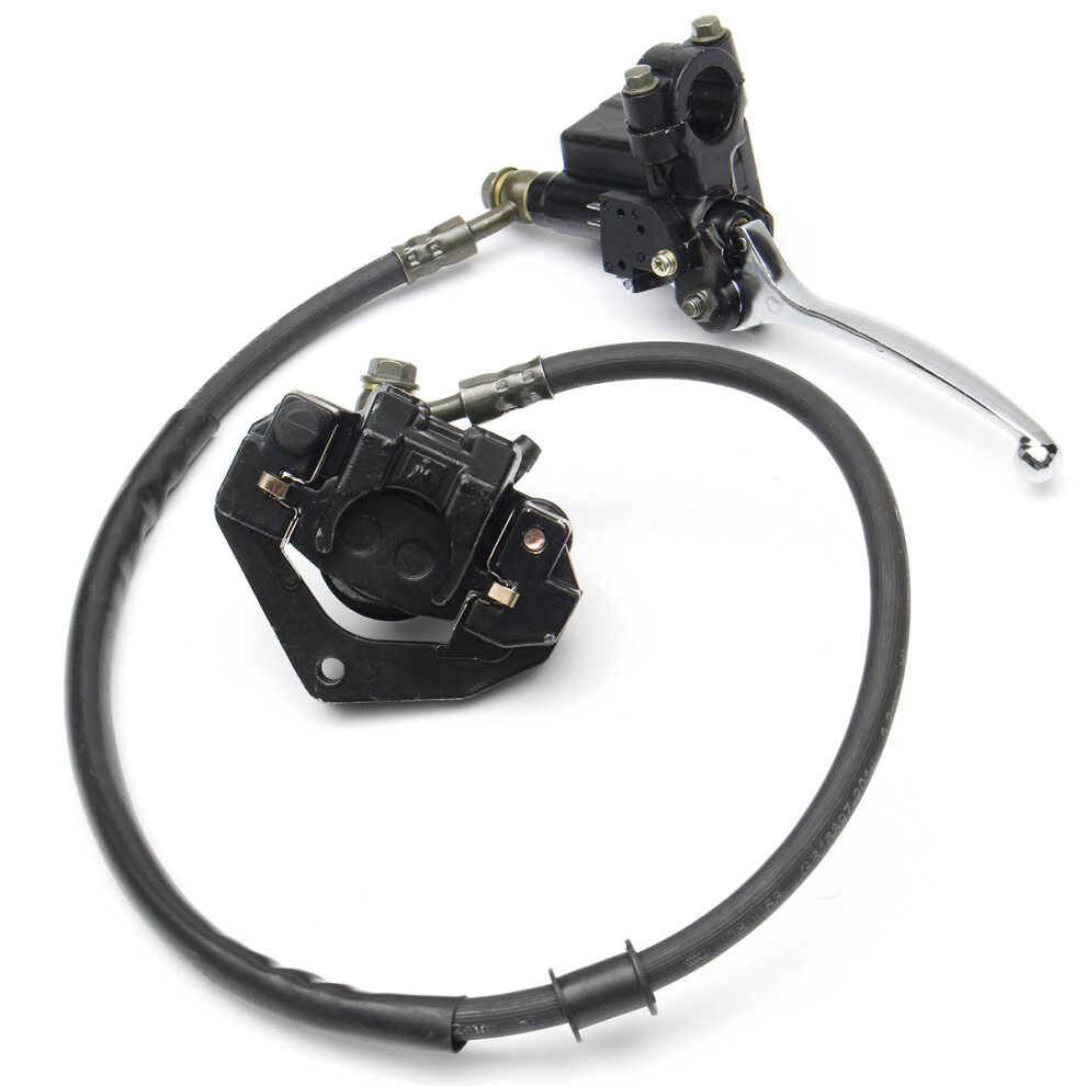 New Front Hydraulic Caliper Brake Assembly For 50Cc 70Cc 110Cc 125Cc Dirt Pit Bikes 762179081944