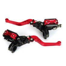 Nieuwe Universele Motorfiets Hydraulische 7/8'' CNC Rem Koppeling Hoofdcylinder Reservoir Hefboom Set