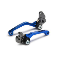 Nuove leve freno e frizione pivot in alluminio CNC per Yamaha YZ80/85 01-14 Blu Nero