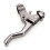 Novo punho de travão de embraiagem de motocicleta de 22mm/0. 87polegadas CNC Universal 5