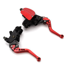 Nuovo cilindro maestro freno frizione CNC universale 22MM 500cc-800CC leve supporto barra 16mm