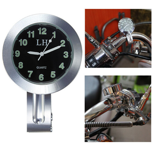 Universal Waterproof Motorcycle Motor Bike Handlebar Mount Clock 2