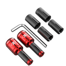 Nuevo par de manillares vintage para motocicleta empuñaduras palancas barras bidireccionales scooter eléctrico 13 mm-20 mm