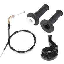 Neue 22mm7/8in Drehgasgriff mit Kabel für 50cc 125cc 150 250 Dirt Bike Quad ATV Pit Trail