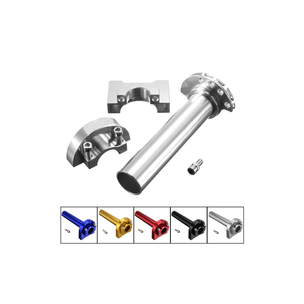 1Pc Multicolor Twist Throttle Cnc Aluminum For Motorcycle Moped Scooter Bike 762179045106
