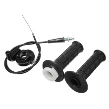 Neue Drehgriff-Handgriffe mit Gaszug für 110cc bis 250cc Dirt Bike Quad ATV Pit Trail 22 mm 7/8 Zoll
