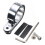 Novo suporte de relógio para guiador de moto de 32mm/1. 25 polegadas universal prateado. 2