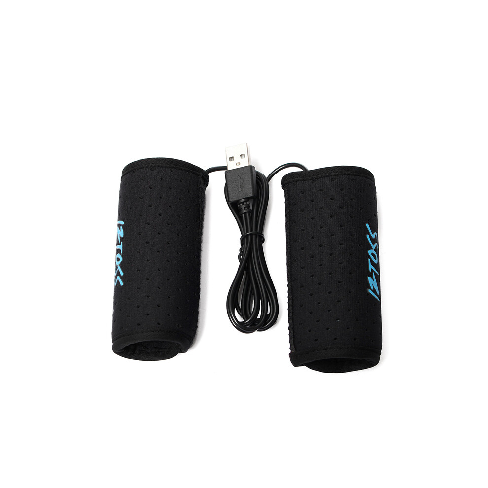 5V 2A 7.5W Usb Electric Heated Handlebar Grips Warm Motorcycle Scooter 762179048930