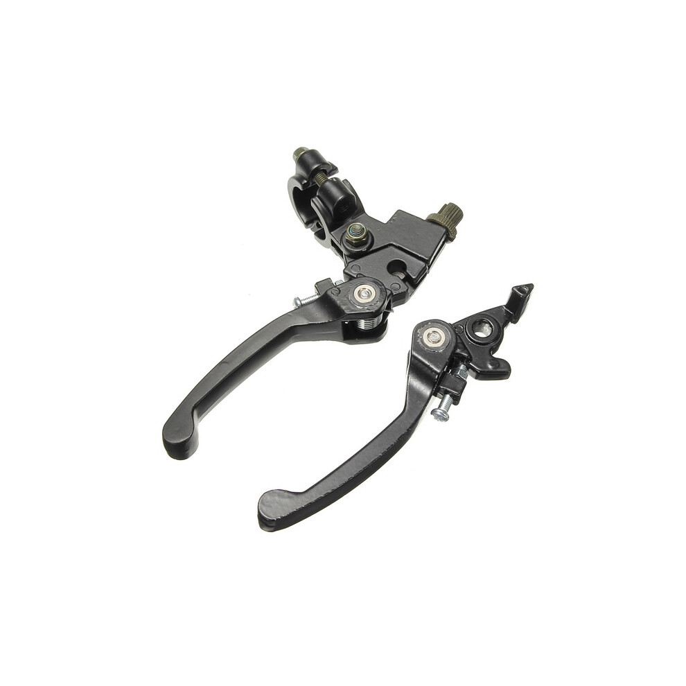 21Mm/0.83In Bbr Crf Klx Folding Brake Lever Clutch Handlebar Handle Motocross Motorcycle Atv Black 762179051138