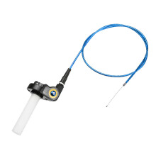 Uusi 7/8'' 22 mm nopea toimintainen kaasukahva kiertämällä kaapelilla 50-250cc moottoripyörälle