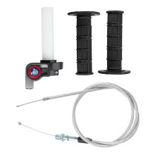 Nuovo manubrio con impugnatura a twist da 22 mm 7/8 pollici per cavo del gas per ATV, moto da cross e quad.