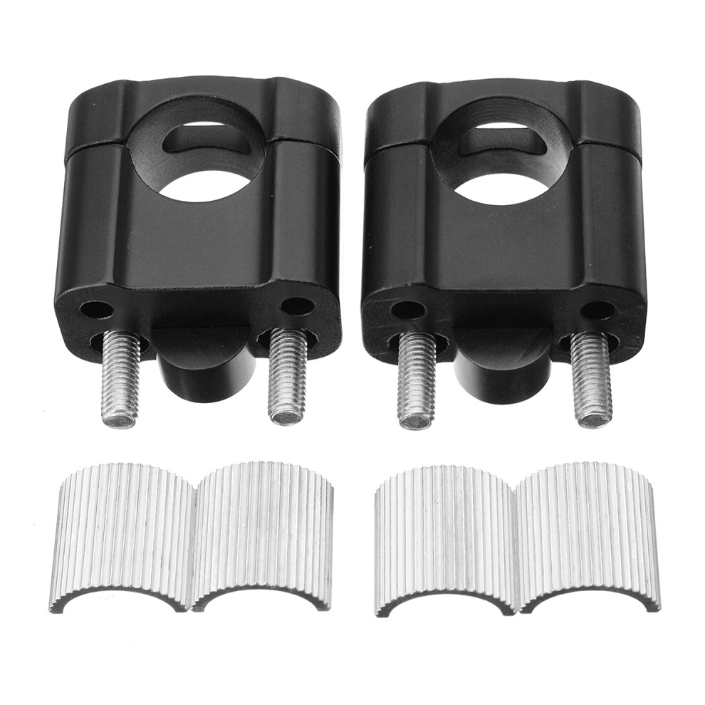 New 22Mm 28Mm Universal Motorcycle Handlebar Clamp Riser Taper Dirt Bike 762179063483