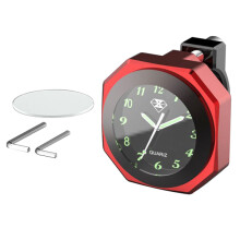 Neue Motorrad-Uhr Leuchtende Halterung Wasserdicht Stoßfest - Lenker 22–28 mm/0. 8–1. 1in
