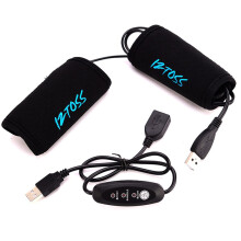 Neue Paar USB elektrische beheizte Temperaturregelung Warmabdeckung Wärmer Griff für Motorrad Roller Fahrrad Motocross Lenker