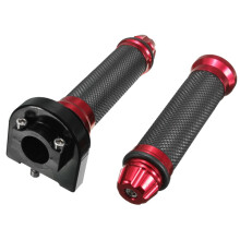Neue 22 mm CNC Aluminium Gasgriff Handgriffe für Motorrad Dirt Bike
