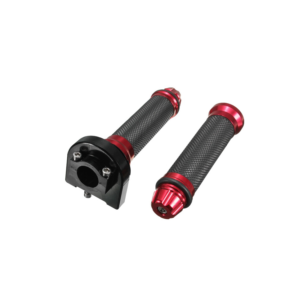 New 22Mm Cnc Aluminum Throttle Tube Handbar Grips For Motorcycle Dirt Bike 762179069980