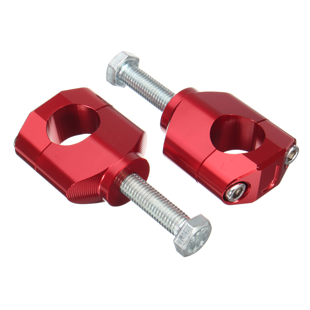 New 28Mm 1 1/8Inch Cnc Handlebar Fat Mounts Clamps Raiser For Honda/Kawasaki/Suzuki Light 762179076988