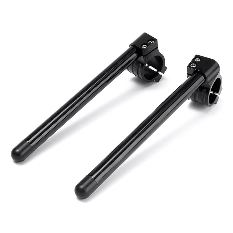 New Pair 7/841Mm Motorcycle Clip-On Bar Tube Handlebars Cnc For Yamaha/Honda/Gsxr" 762179083757