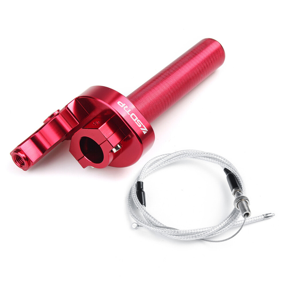 New 22Mm Motorcycle Throttle Grip Quick Twister+Cable Irbis 125 250 Crf50 70 110 Dirt Bike Pitbike 762179084853