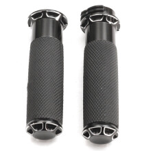 Neue 1inch 25 mm Motorradlenker-Handgriffe für Harley Touring 08–15