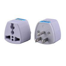 Universeller amerikanischer europäischer EU-zu-US-UK-Netzsteckeradapter USA Israel Brasilien Reiseadapterstecker-Konverter Japan Korea