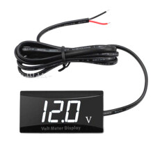 Neue 8 V-16 V 12 V Multifunktionale Digitale Anzeige Voltmeter Spannungsmesser für Automobile Motorrad