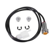 Nieuwe Universele Motorfiets LED LCD Snelheidsmeter Digitale Sensor Odometer Draadboom