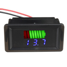 Neues 12 V-60 V wasserdichtes LED-Digitalvoltmeter Spannungsmesser Batteriemesser für Auto Marine Motorrad