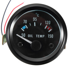 Nieuwe 2 inch 52mm 12V Universele 50-150 C Olie Temperatuurmeter Voor Auto Motorfiets
