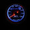 Motorcycle Odometer Speedometer Gauge Meter Dual Color LED Backlight 7