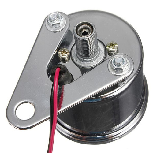 Motorcycle Odometer Speedometer Gauge Meter Dual Color LED Backlight 2