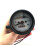 Motorcycle Dual Odometer Speedometer Mechanical Gauge White Universal Waterproof 6