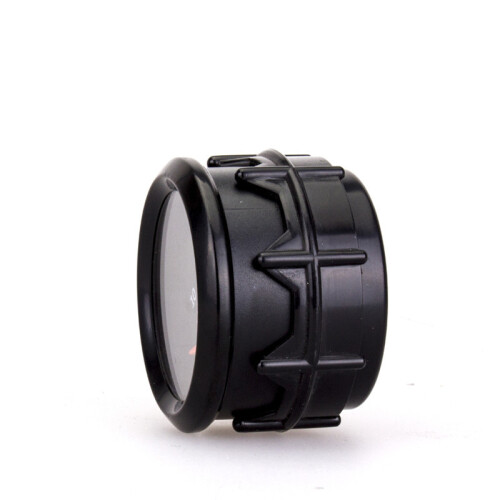 Novo Medidor de Temperatura de Óleo 12V para Veículos Carcaça Preta 2 Polegadas 52mm 2