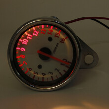 Nieuwe Motorfiets Mechanicus Toerenteller Gauge 16000RPM Scooter Analoog