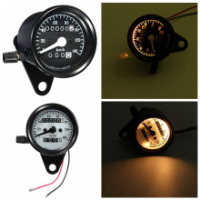 Nieuwe Universele RPM Motorfiets Kilometerstandmeter Snelheidsmeter Gauge