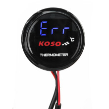 Nieuwe Universele Motorfiets Watertemperatuur Thermometer Digitale Weergave DC 12V Plastic Meter