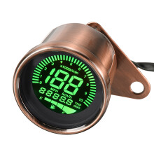 Nieuwe 12V Motorfiets Snelheidsmeter Odometer KM/H MPH Digitale LCD Scherm Universeel