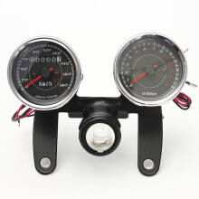 Nieuwe Universele LED Motorfiets Toerenteller + Kilometerstand Snelheidsmeter Gauge