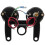 New Universal LED Motorcycle Black Tachometer+Odometer Speedometer Gauge w/ Bracket 3