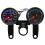 New Universal LED Motorcycle Black Tachometer+Odometer Speedometer Gauge w/ Bracket 1